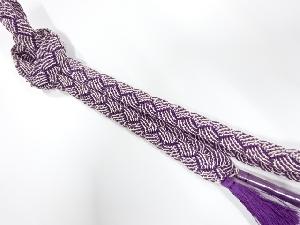 未使用品　正絹　夏手組帯締め